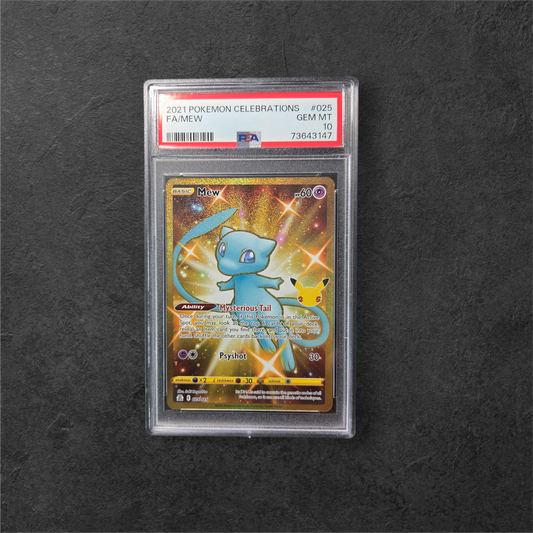 Mew | #025 | PSA 10 | Celebrations | English | 2021