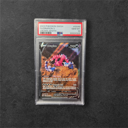 Drapion V | #GG49 | PSA 10 | Crown Zenith | English | 2023