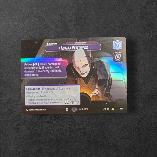 Asajj Ventress I Work Alone | Jump to Lightspeed | Showcase | Star Wars Unlimited