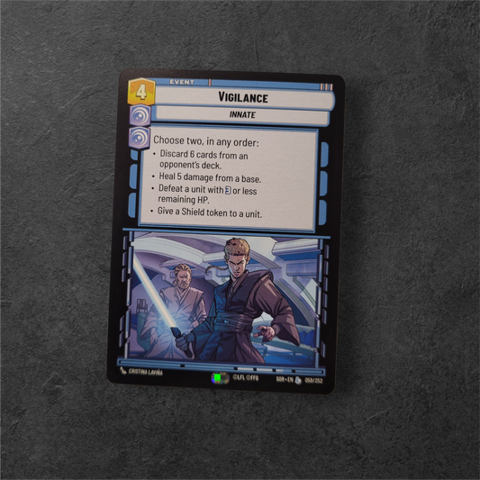 Vigilance | #058 | SOR | Legendary | Star Wars Unlimited