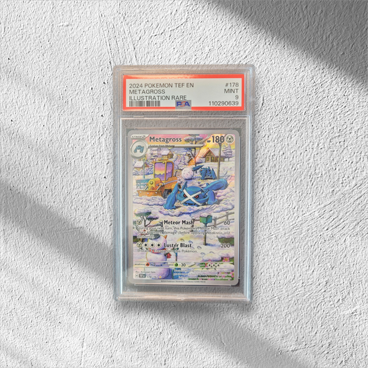 Metagross | #178 | PSA 9 | Temporal Forces | English | 2024