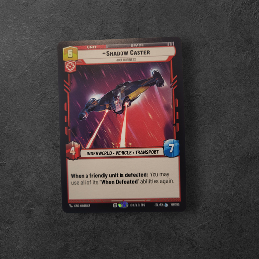 Shadow Caster | #169 | JTL | Legendary | Star Wars Unlimited