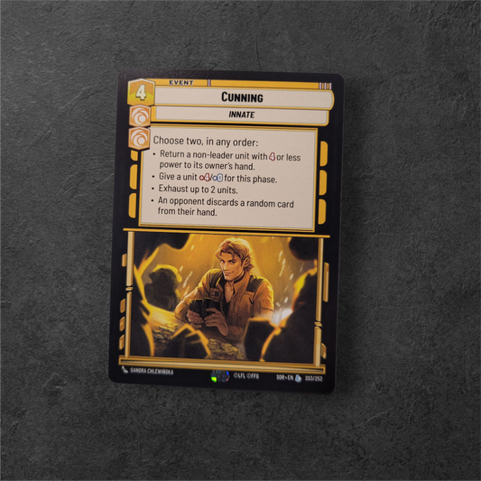 Cunning | #203 | SOR | Legendary | Star Wars Unlimited