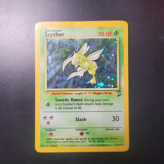 Scyther | #17 | DMG | Base Set 2 | English | 2000
