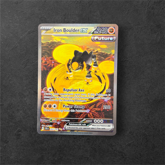 Iron Boulder ex | #207 | NM | Temporal Forces | English | 2024