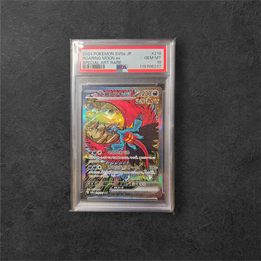 Roaring Moon ex | #218 | PSA 10 | Terastal Festival | Japanese | 2024