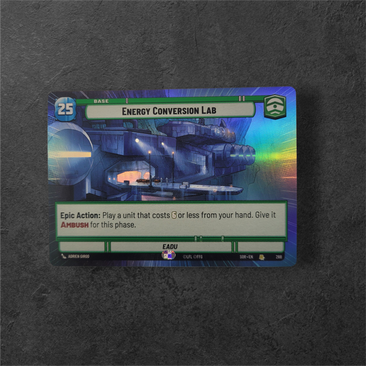 Energy Conversion Lab | #288 | SOR | Hyperspace Foil | Star Wars Unlimited