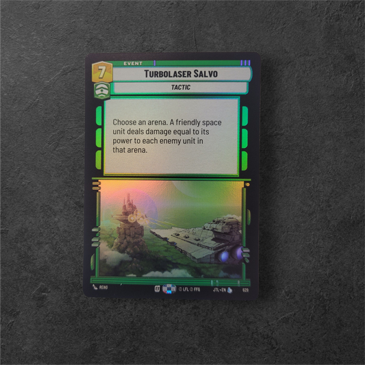 Turbolaser Salvo | #131 | JTL | Legendary Foil | Star Wars Unlimited