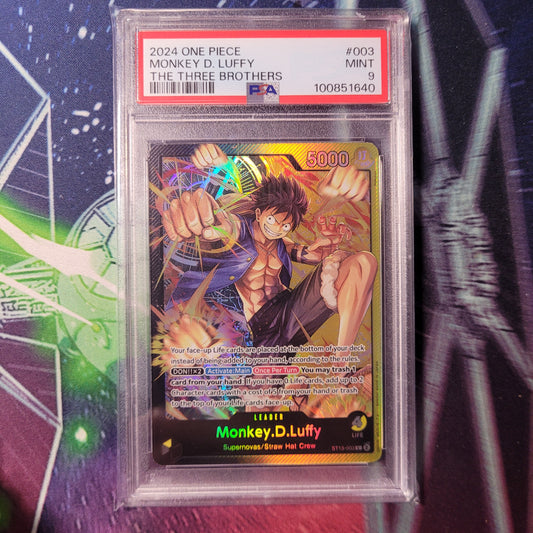 Monkey D. Luffy | ST13-003 | PSA 9 | ST13 | English