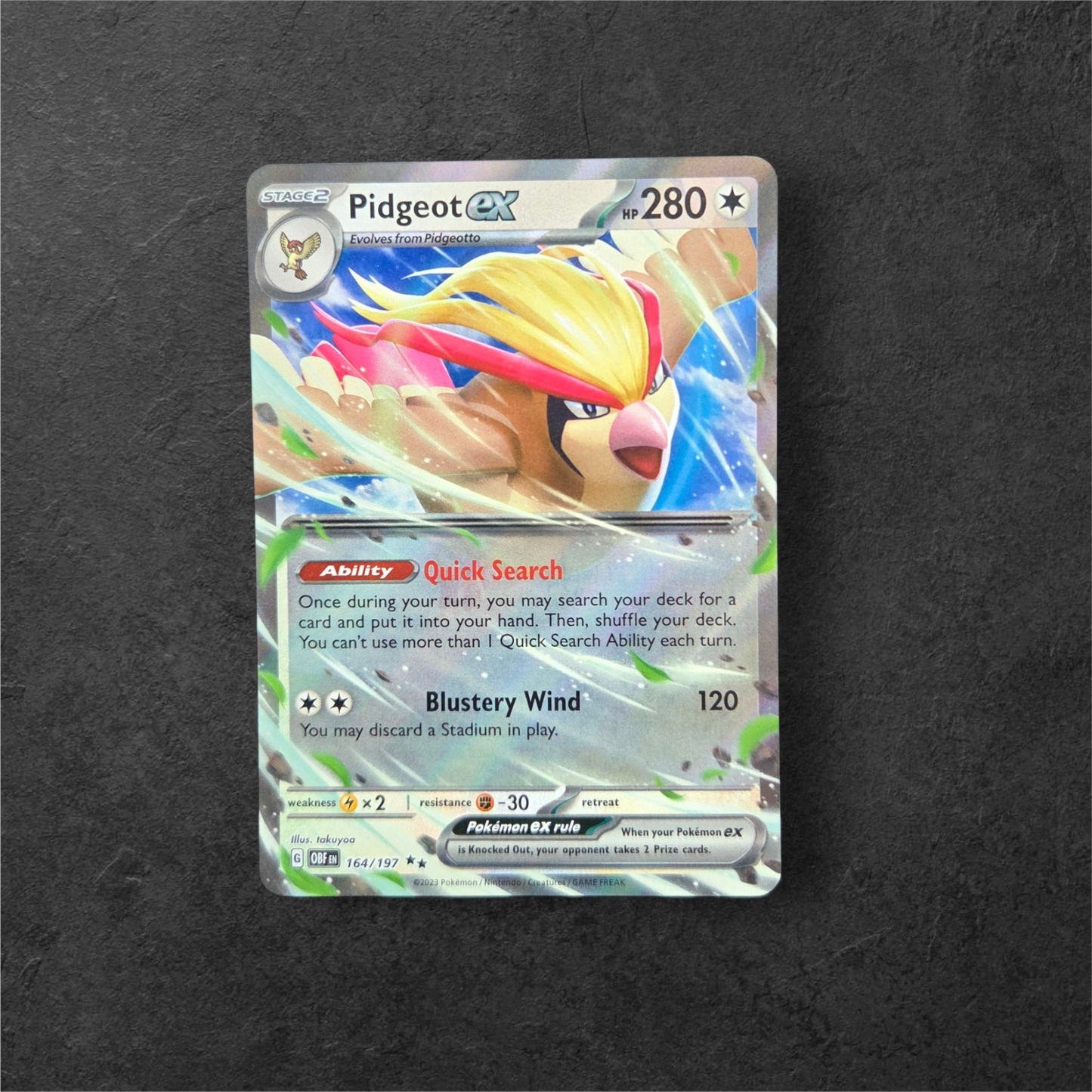 Scarlet & Violet ex Pick Your Card