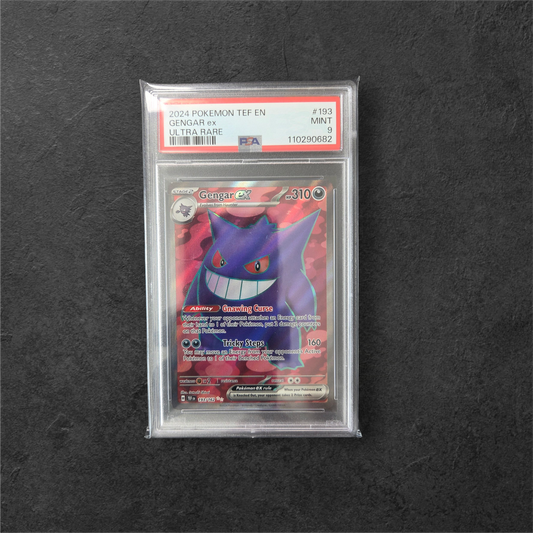 Gengar ex | #193 | PSA 9 | Temporal Forces | English | 2024
