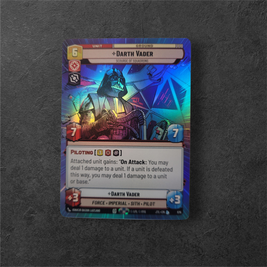 Darth Vader | #876 | JTL | Legendary Hyperspace Foil | Star Wars Unlimited