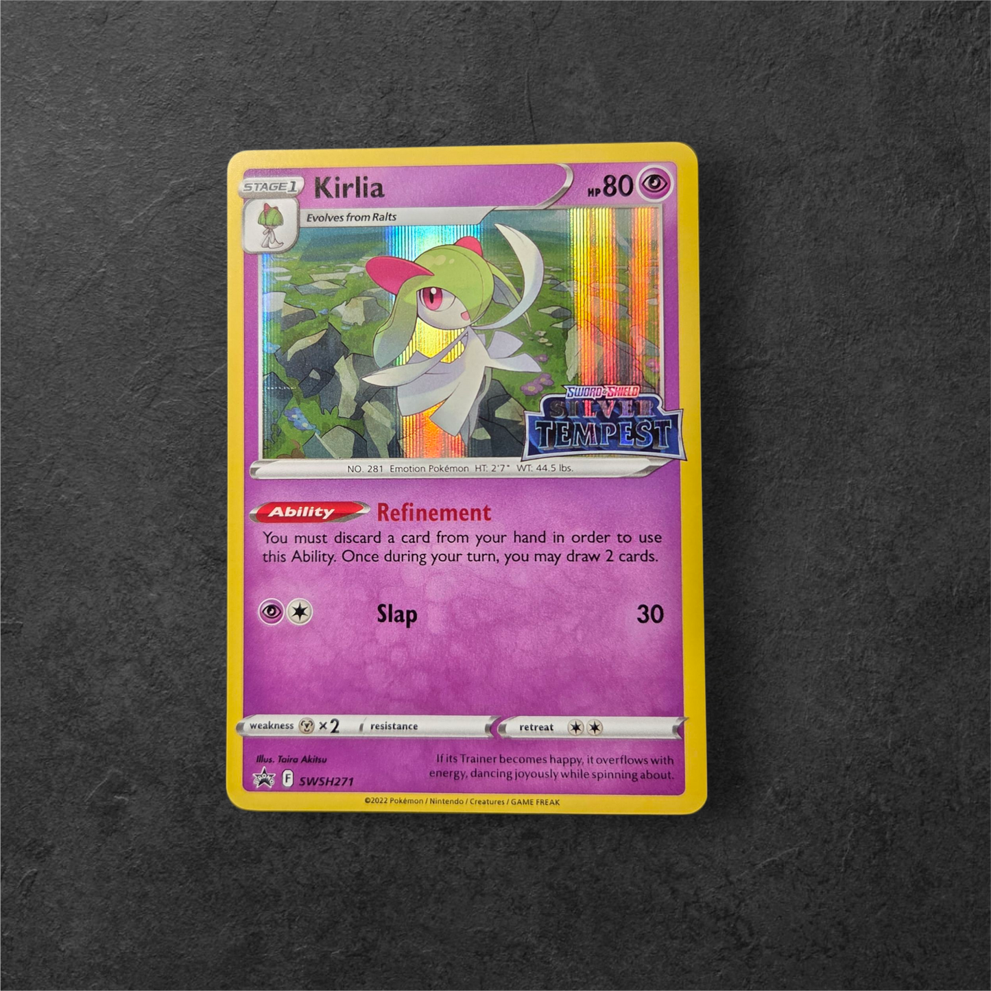 Kirlia | #SWSH271 | NM | Silver Tempest Promo | English | 2022