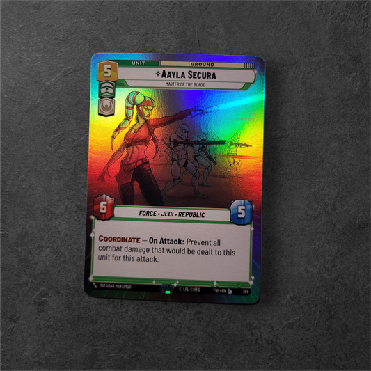 Aayla Secura | #368 | TWI | Legendary Hyperspace Foil | Star Wars Unlimited