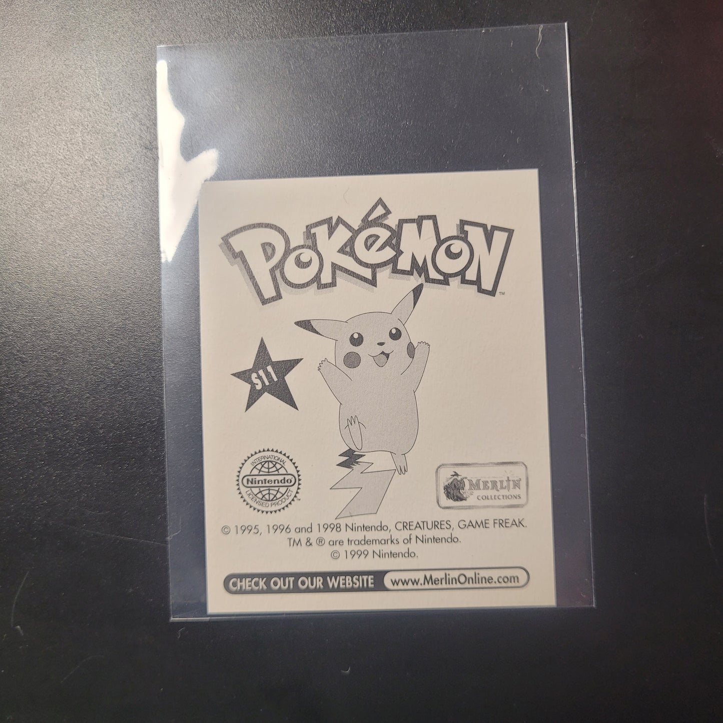 Meowth | #S11 | NM | Merlin Stickers Series 1 | English | 1999