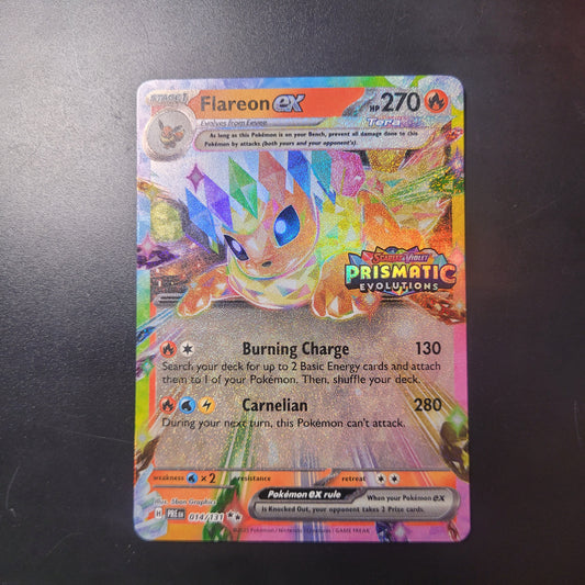 Flareon ex Stamped | #014 | NM | Prismatic Surprise Box | English | 2025