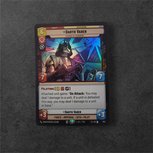 Darth Vader | #640 | JTL | Legendary Foil | Star Wars Unlimited
