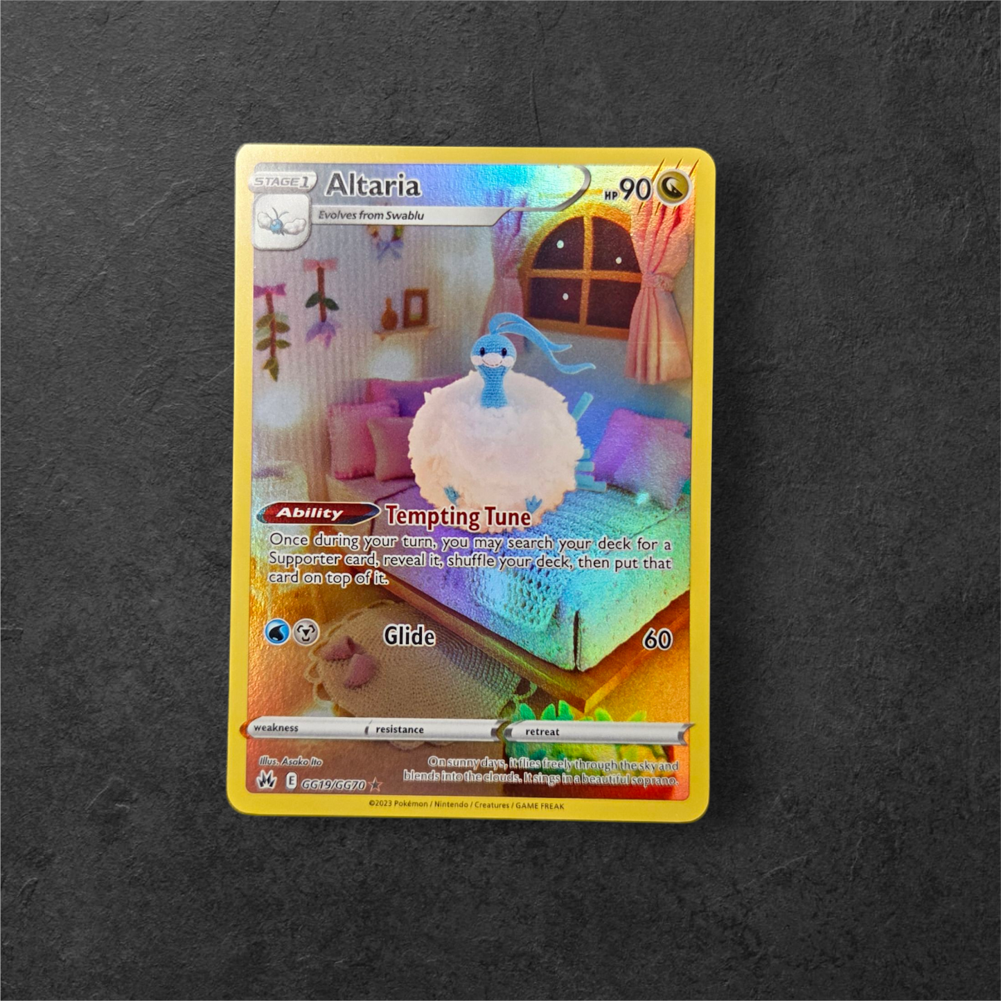 Altaria | #GG19 | NM | Crown Zenith | English | 2023