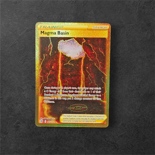 Magma Basin | #185 | NM | Brilliant Stars | English | 2022