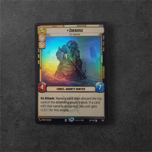 Zuckuss | #706 | LOF | Legendary Foil | Star Wars Unlimited