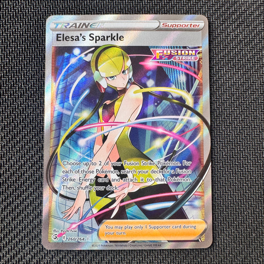 Elesa's Sparkle| #260 | NM | Fusion Strike | English | 2021