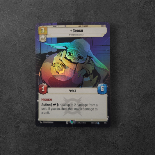 Grogu | #986 | LOF | Legendary Hyperspace Foil | Star Wars Unlimited