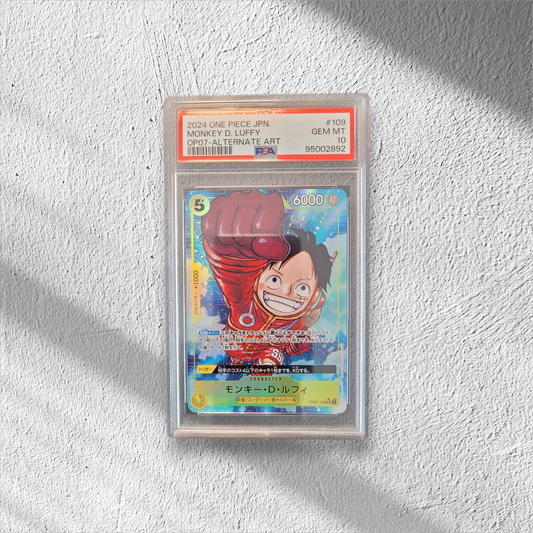 Monkey D. Luffy | OP07-109 | PSA 10 | OP07 | Japanese