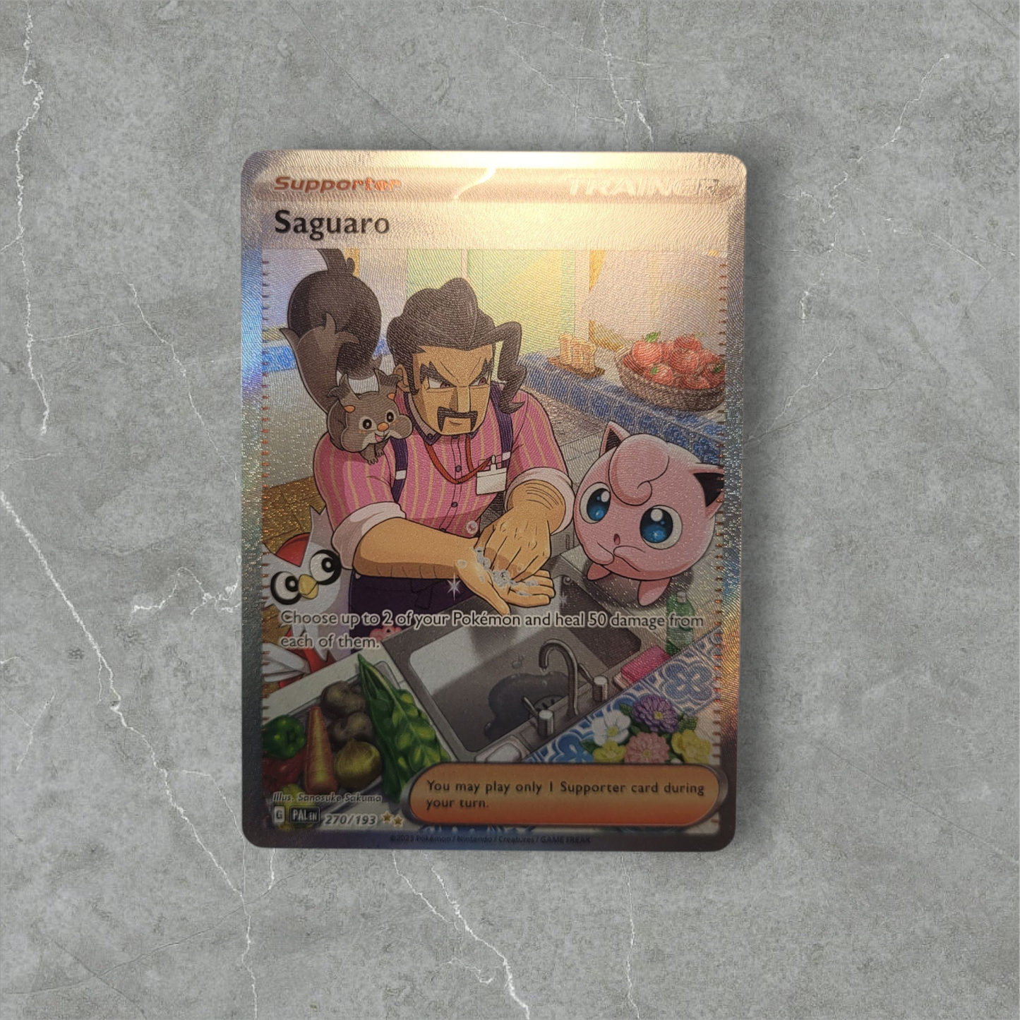 Saguaro | #270| NM | Paldea Evolved | English | 2023