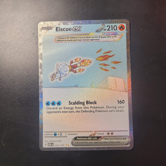 Eiscue ex | #222 | NM | Obsidian Flames| English | 2023