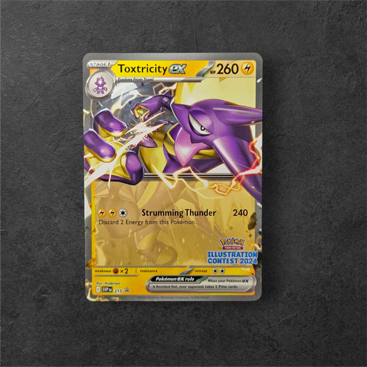 Toxtricity ex | #215 | NM | Illustration Contest 2024 | English | 2025