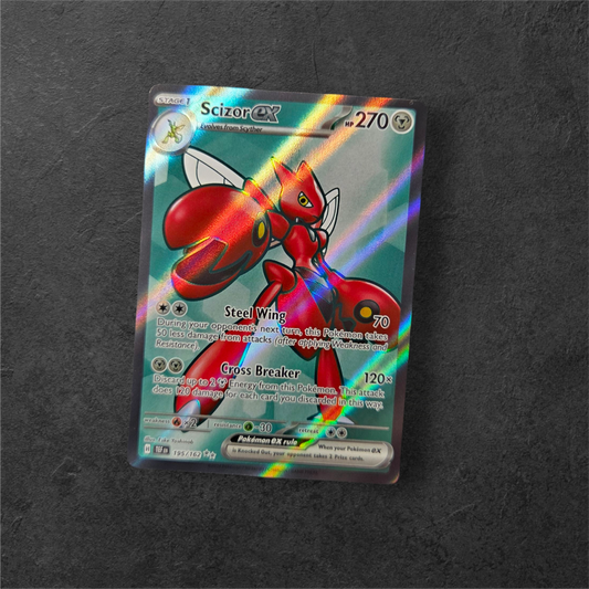 Scizor ex | #195 | NM | Temporal Forces | English | 2024