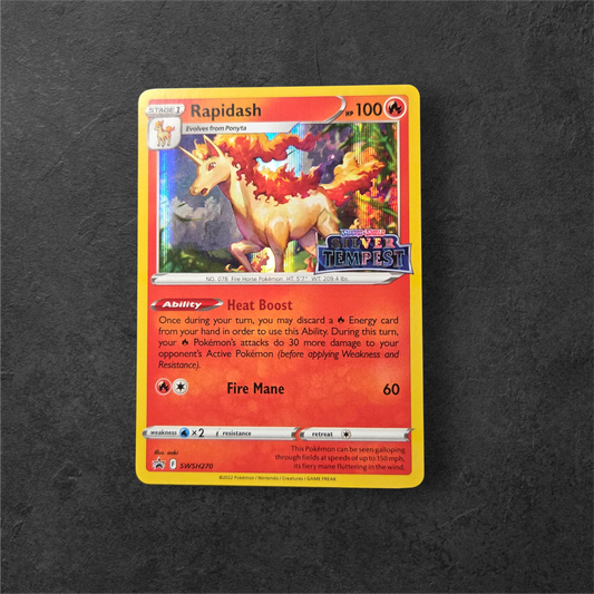 Rapidash | #SWSH270 | NM | Silver Tempest Promo | English | 2022