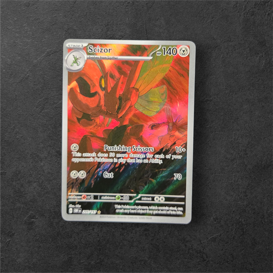 Scizor | #205 | NM | Obsidian Flames | English | 2023
