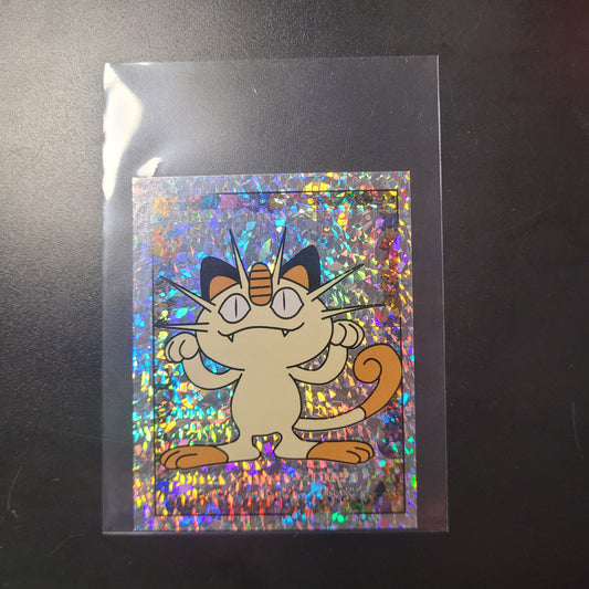 Meowth | #S11 | NM | Merlin Stickers Series 1 | English | 1999