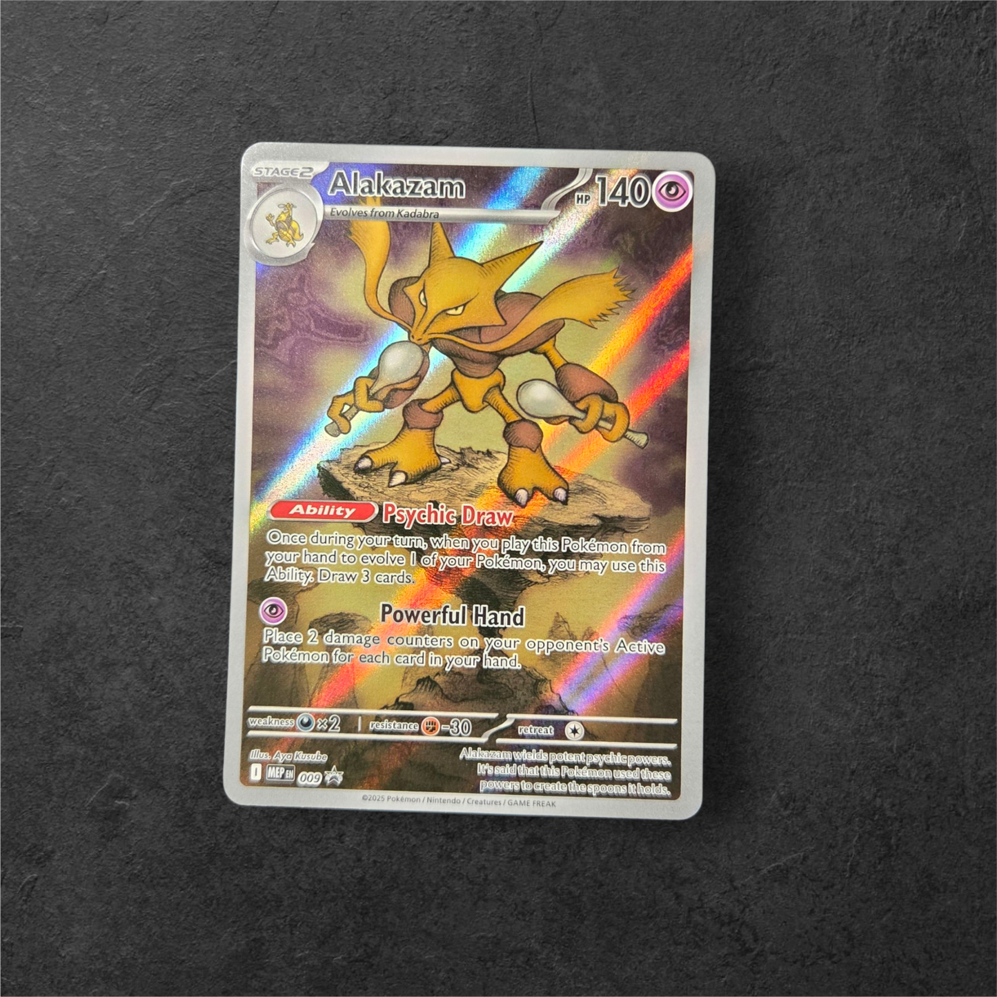 Alakazam | #009 | NM | Mega Evolution ETB | English | 2025