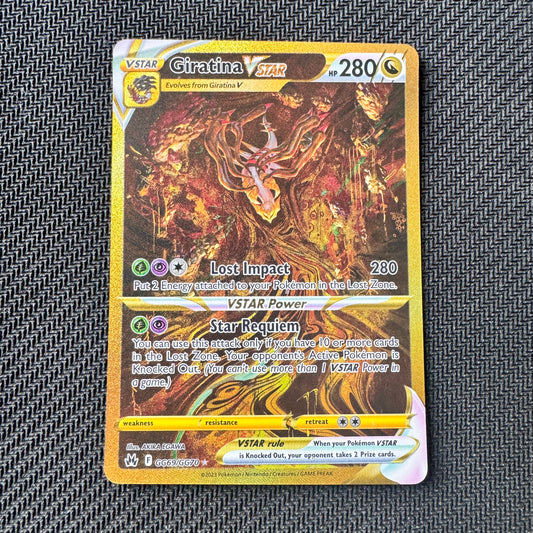 Giratina VSTAR | #GG69| NM | Crown Zenith | English | 2023