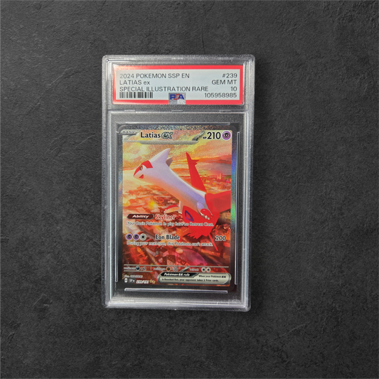 Latias ex | #239 | PSA 10 | Surging Sparks | English | 2024