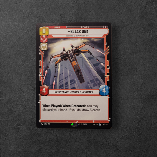 Black One | #147 | SOR | Legendary | Star Wars Unlimited