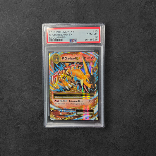 M Charizard EX | #13 | PSA 10 | XY Evolutions | English | 2016