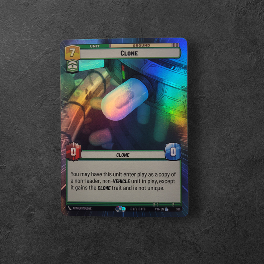 Clone | #386 | TWI | Legendary Hyperspace Foil | Star Wars Unlimited