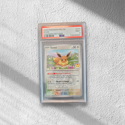 Eevee | #074 | PSA 9 | Pokemon Day 2025 Promo | English | 2025