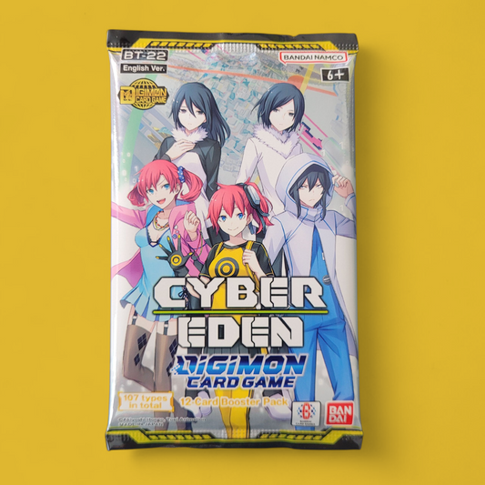 Digimon Card Game - Cyber Eden BT22 - Booster Pack