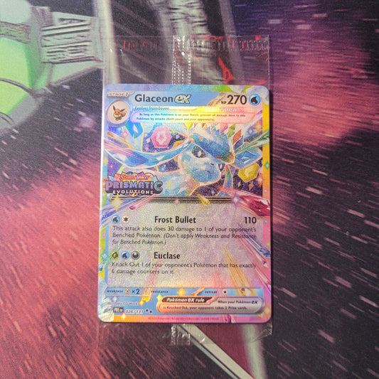 Glaceon ex Stamped | #041 | Sealed | Prismatic Surprise Box | English | 2025