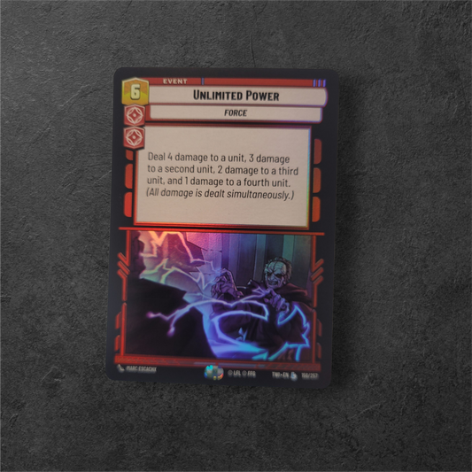 Unlimited Power | #156 | TWI | Legendary Foil | Star Wars Unlimited