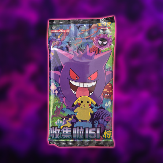Collect 151 Surprise Simplified Chinese Booster Pack JUMBO